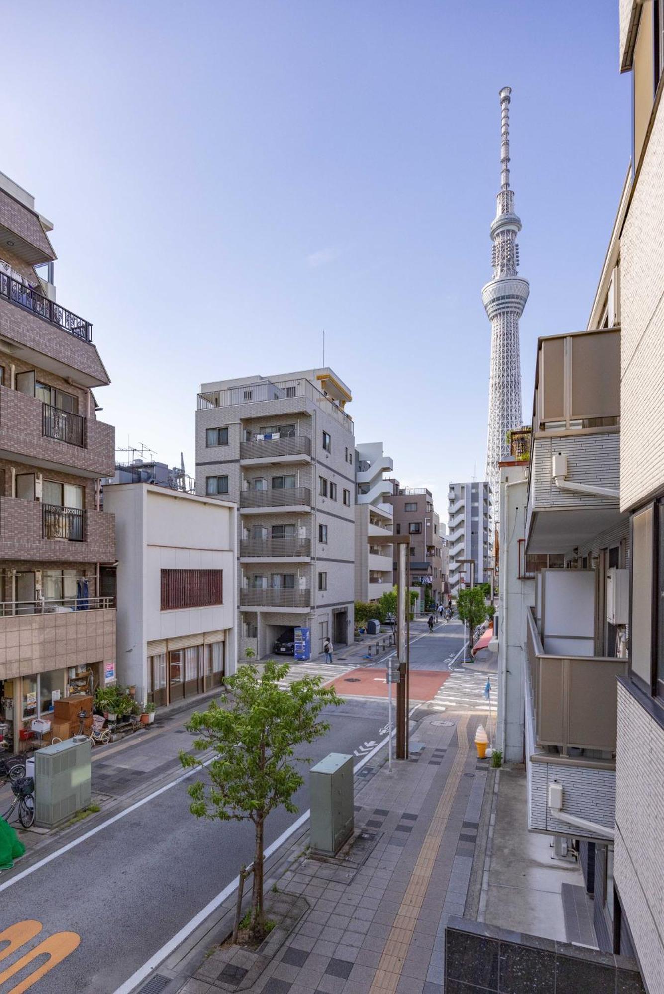 Skytree View Kinshicho - Self Check-In Only Apartment Tokio Exterior foto