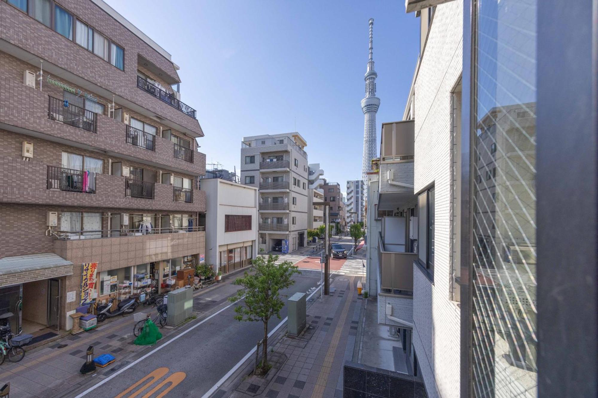 Skytree View Kinshicho - Self Check-In Only Apartment Tokio Exterior foto